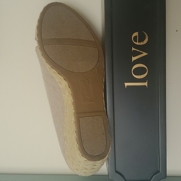 Chaps Espadrille Wedges - Picture 6 of 9